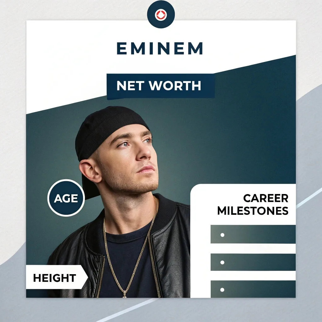 Eminem Net Worth, Personal Life, Age, Career & Height