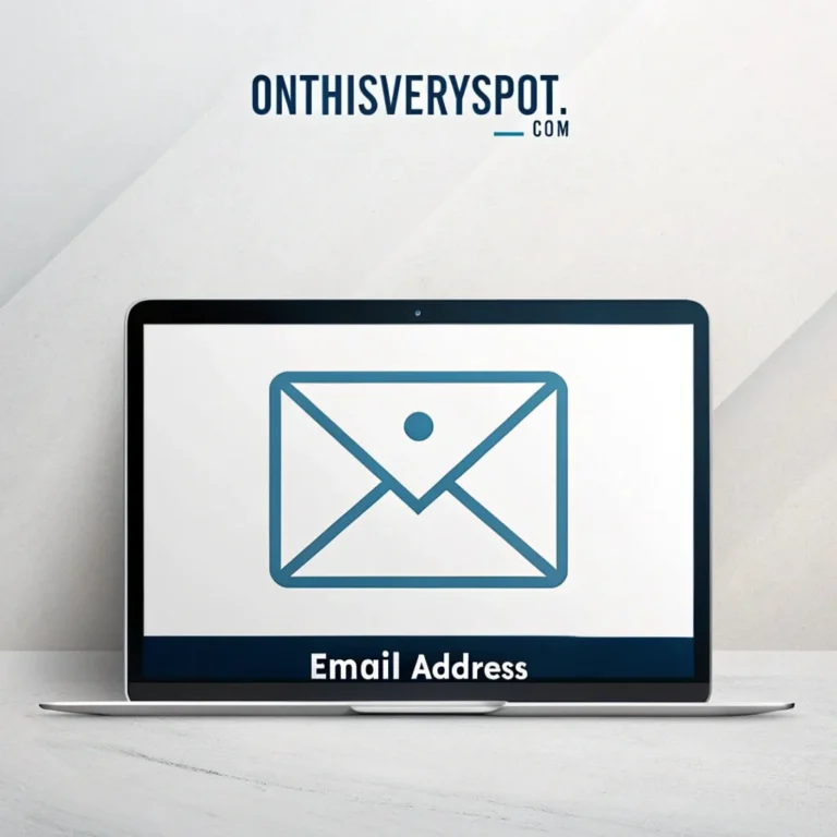 OnThisVerySpot.com Email Address