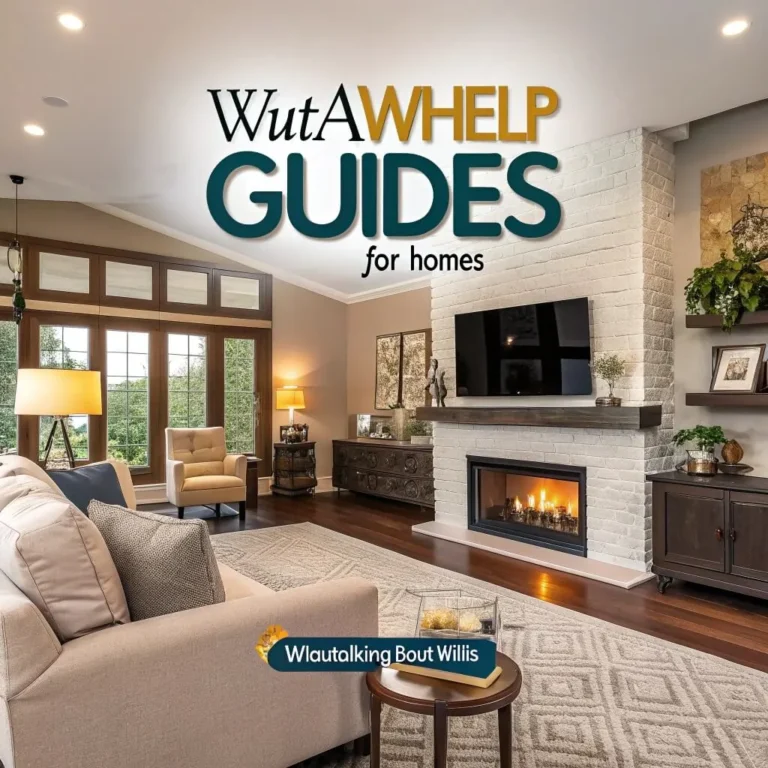 Wutawhelp Guides for Homes by Whatutalkingboutwillis